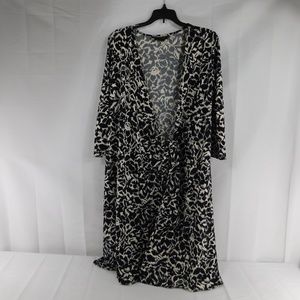 BCBGMaxazria Wrap Dress Size Large